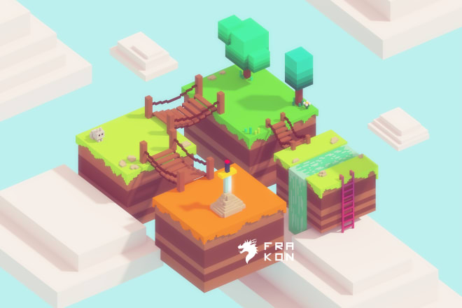 I will make unique voxel art models for your game or background