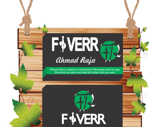 I will make visiting card for your business