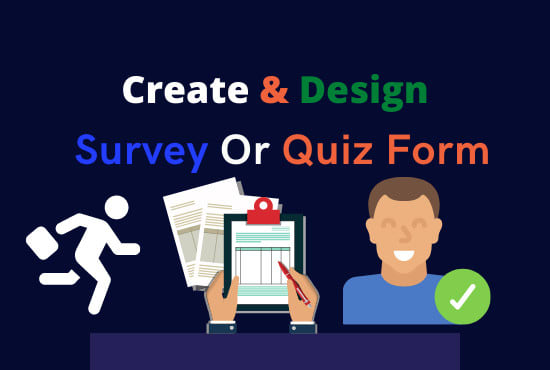 I will make website online quiz, survey form or questionnaires