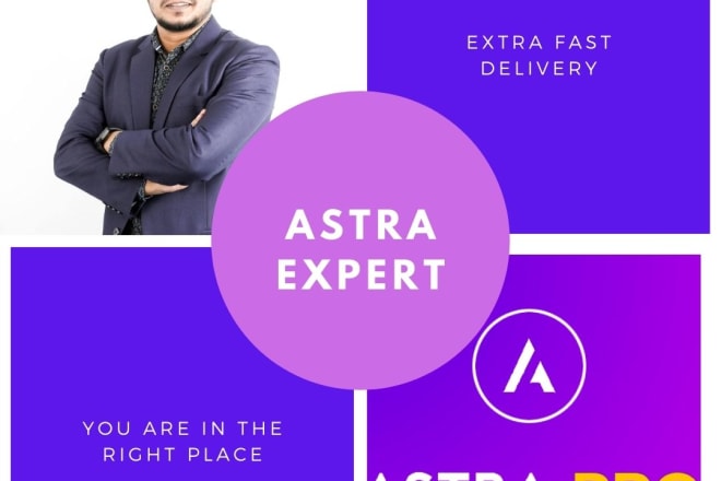 I will make wordpress website with astra, elementor pro, flatsome, ux builder