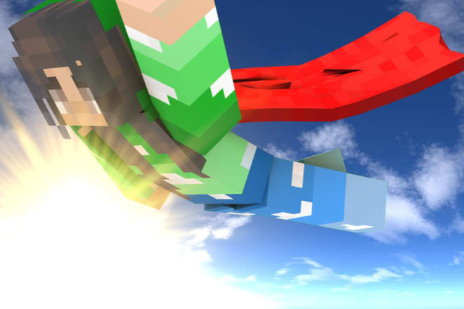 I will make you a minecraft wallpaper with your own skin