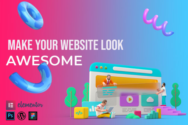 I will make your website look awesome