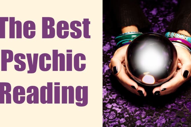 I will manage psychic reading about your love life and career
