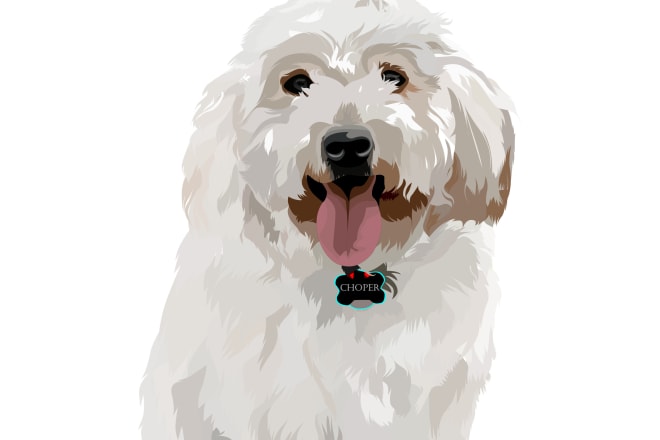 I will offer my services in the field of vector portrait