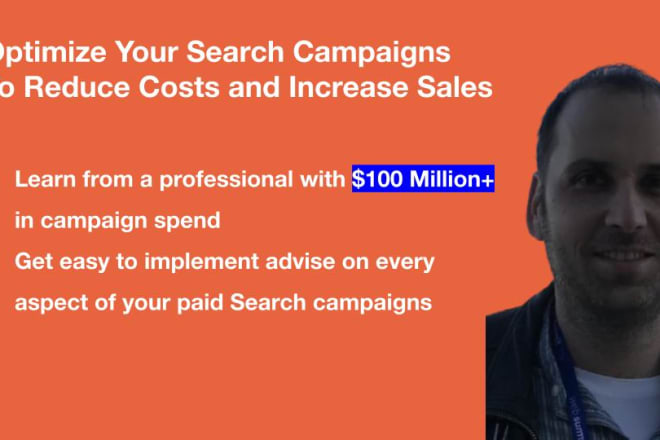 I will optimize google and bing campaigns to reduce costs and increase sales