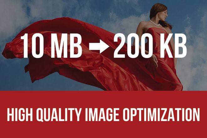 I will optimize images size for web or compress resize image pictures