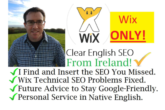 I will optimize your wix SEO and advise you in plain english