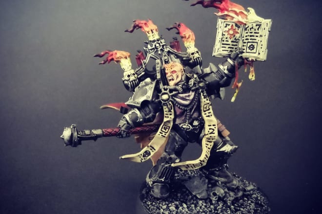 I will paint your miniatures warhammer warhammer40k on a highlevel