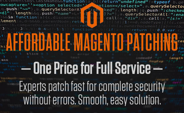 I will patch magento 1 store with all security patches