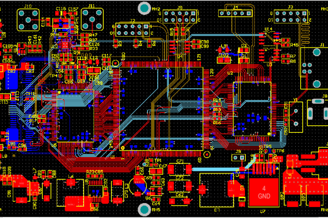 I will pcb design, high speed designs