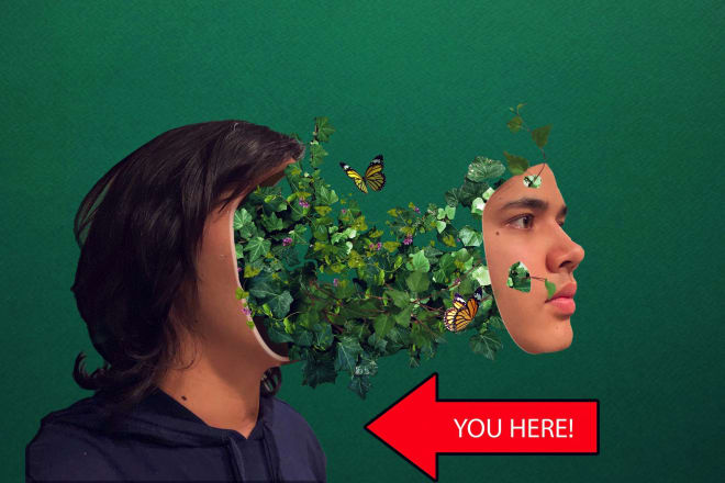 I will photoshop your face into a plant