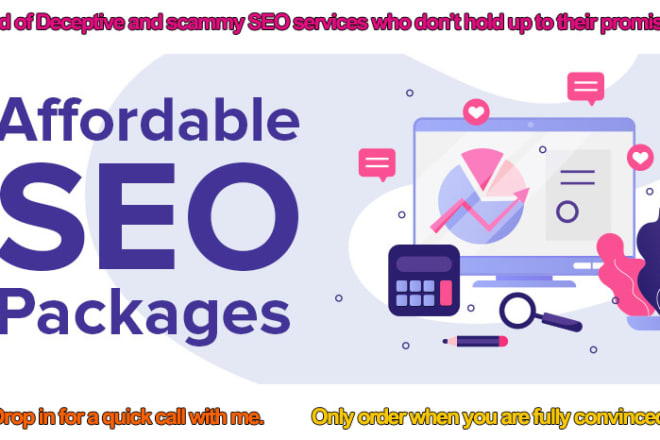 I will plan and manage monthly SEO for your business website