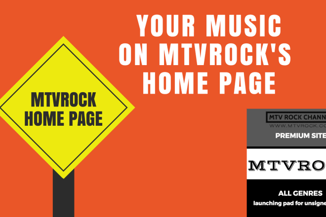 I will play your video on mtvrock official blog