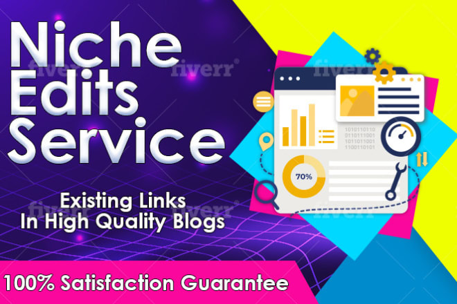 I will powerful niche edit links relevant and aged links