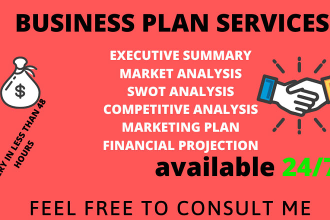 I will prepare a complete business plan