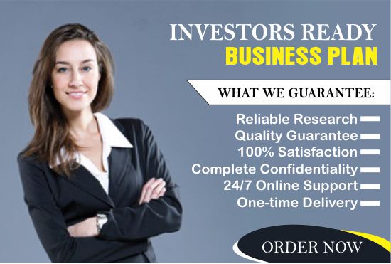 I will prepare investor ready business plan with financial projections