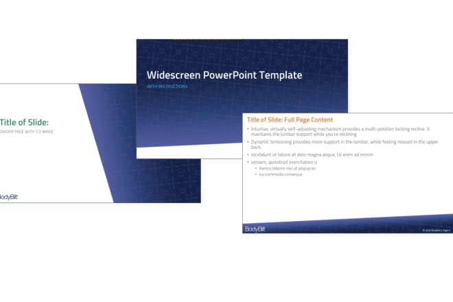 I will professionally design your custom powerpoint template