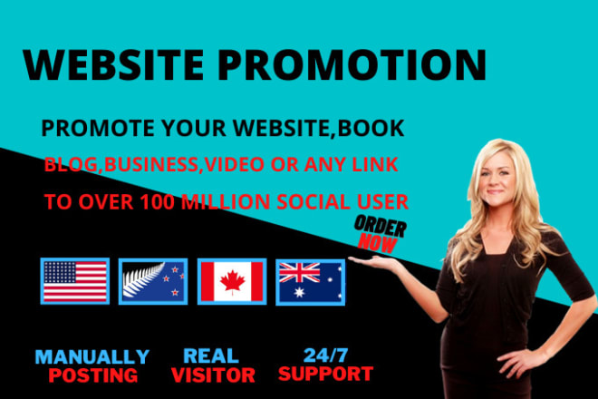 I will promote and advertise website, blog, product, cbd music or web marketing