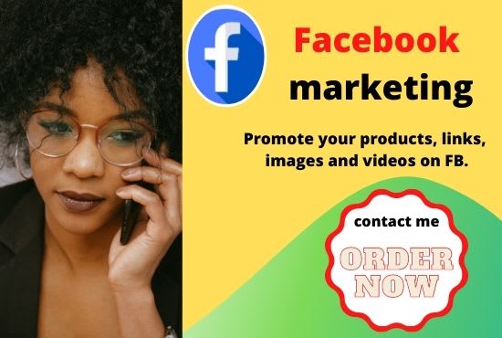 I will promote facebook marketing for your business