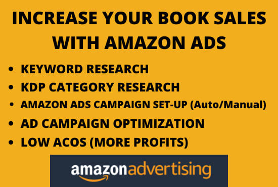 I will promote your book and create your amazon marketing campaign