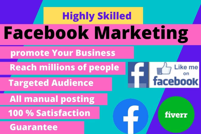 I will promote your brand in USA through facebook marketing