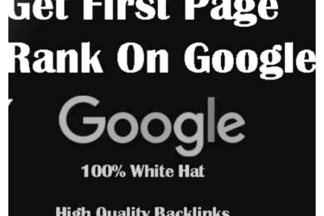 I will promote your website to rank google organically SEO
