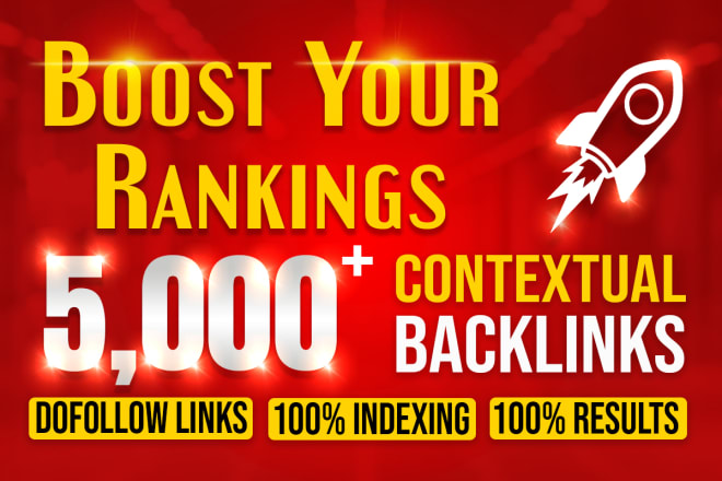 I will provide 5000 tiered seo contextual backlinks