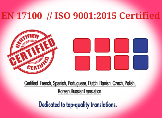 I will provide a certified spanish to english legal translation
