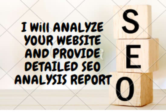 I will provide a detailed website SEO analysis report