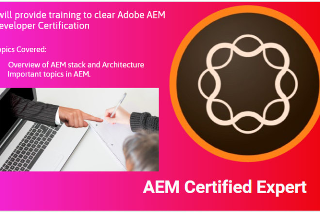 I will provide adobe experience manager dev certification training