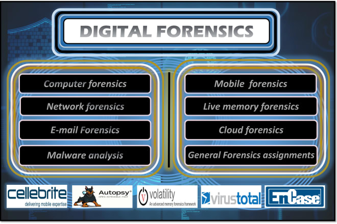 I will provide digital forensics, cyber and information security service