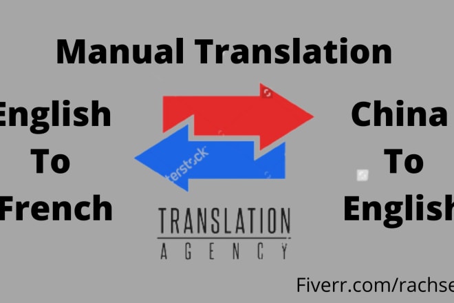 I will provide excellent translation from english to china, french