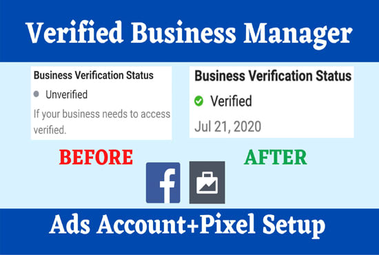 I will provide facebook verified business manager