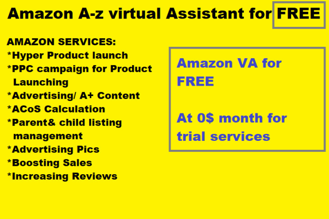 I will provide free amazon services hyper product launch with PPC campaign