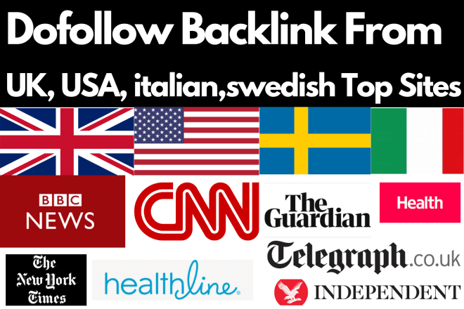 I will provide swedish, italian, uk, french seo dofollow backlinks