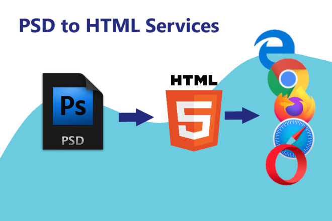 I will psd to html5, css3, php, oop, codeigniter, cms