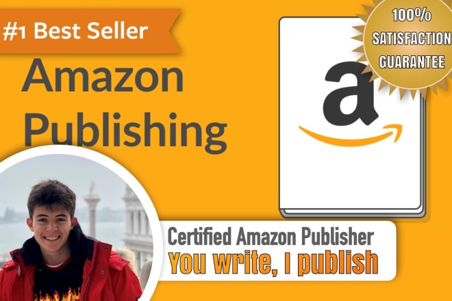 I will publish your ebook for amazon kindle or paperback