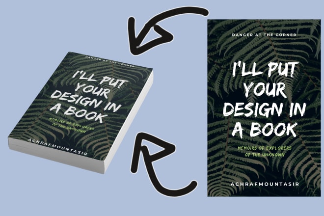 I will put your design in a book for commercial use