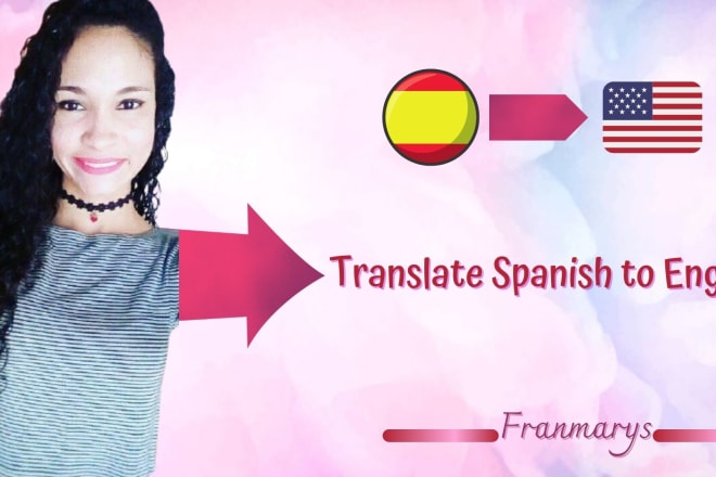 I will quick spanish translation, writing