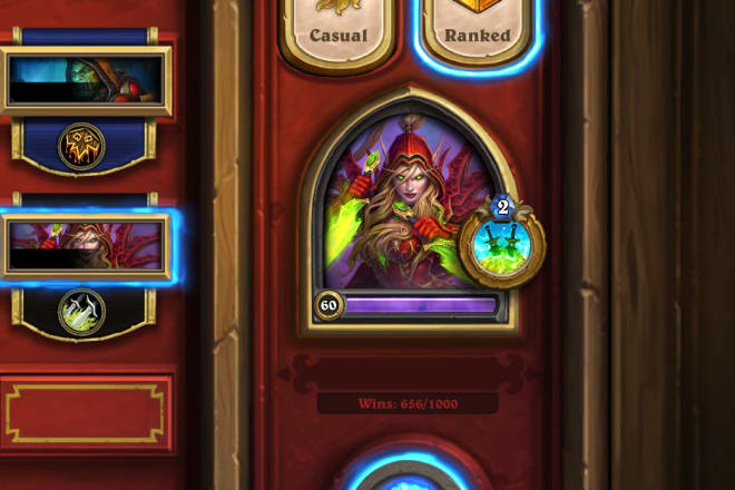 I will rank you up in hearthstone and coach