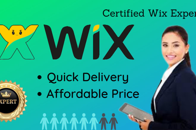 I will redesign wix website wix website design wix website design