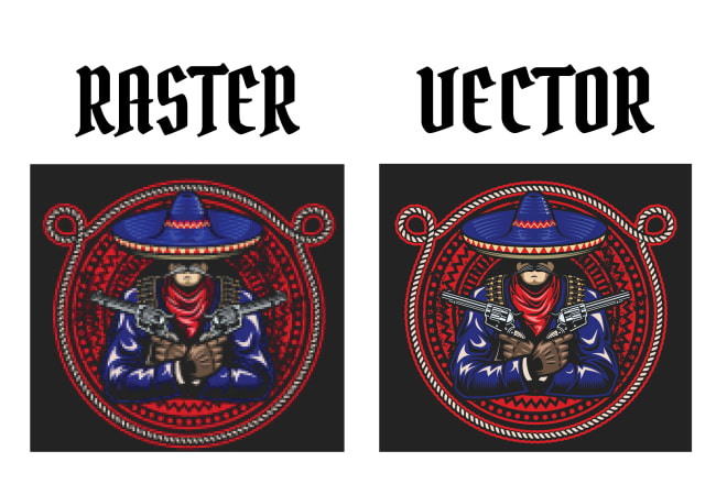 I will redraw,vector trace, recreate your logo or image