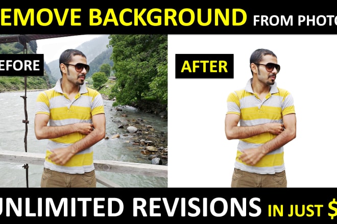I will remove background from images with adobe photoshop editing