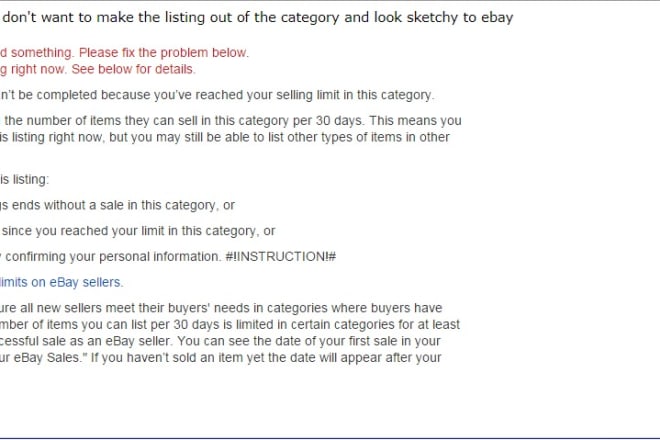 I will remove category limits ebay digital products
