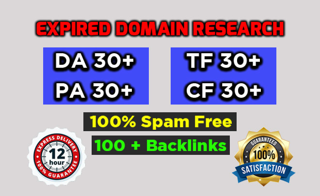 I will research and provide the best expired domain for you