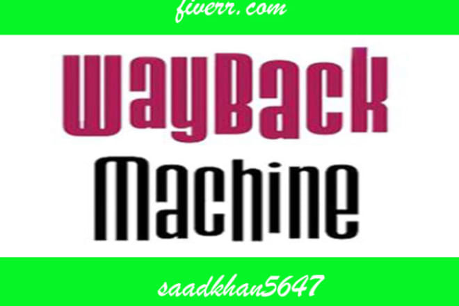 I will restore website or pbn from web archive wayback machine