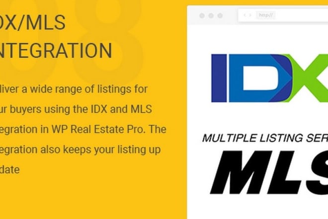 I will rets mls idx integration and development of real estate site