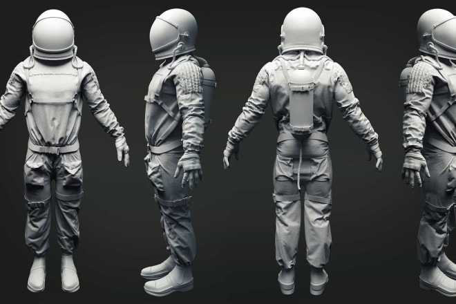 I will sculpt or model 3d 2d models in zbrush and blender