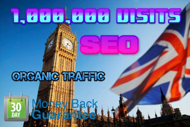I will send 1 million visitors from UK