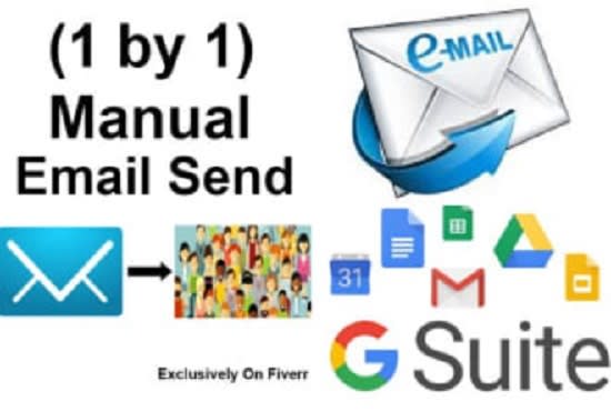 I will send 400 emails manually one by one a day or more